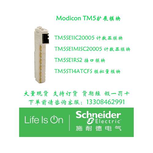 议价施耐德TM5SE1IC20005 TM5SE1MISC20005 TM5SE1RS2 TM5STI4ATC