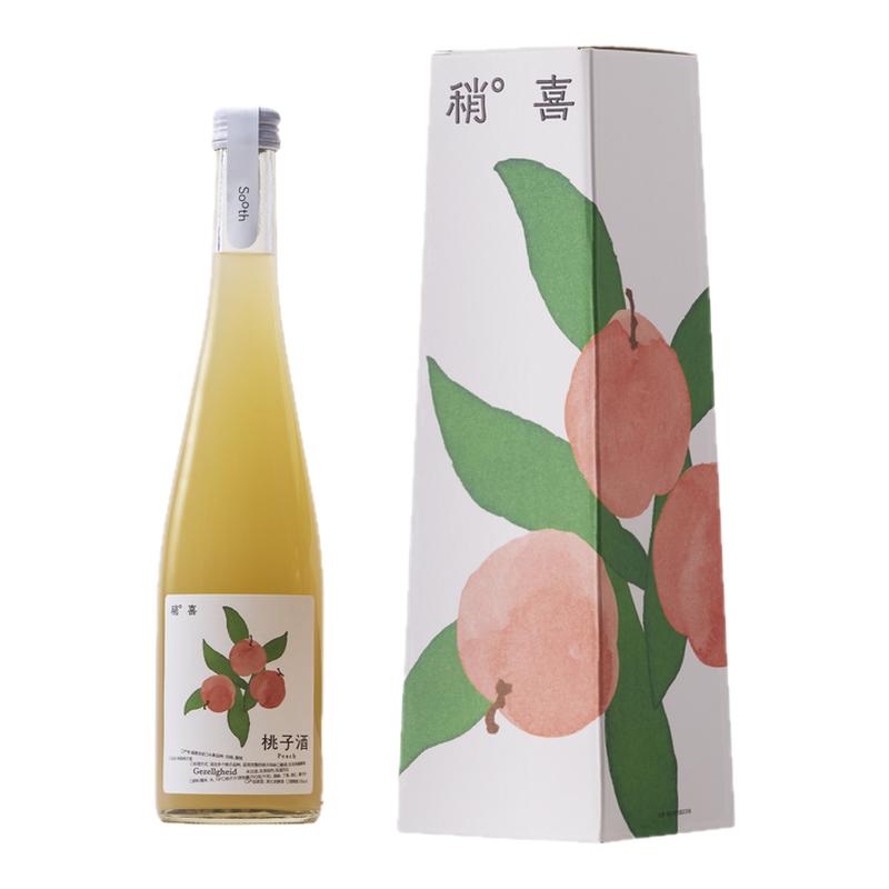 稍喜微醺桃子酒女士晚安低度果酒