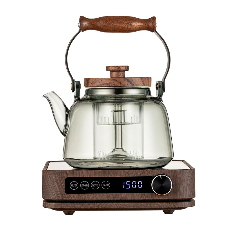 耐高温防爆蒸煮玻璃茶壶煮茶器