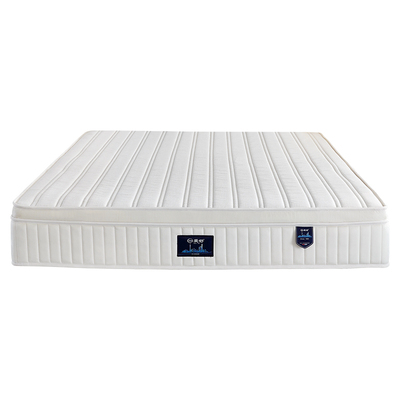 爱舒亚麻防螨护脊乳胶弹簧床垫