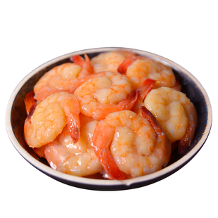 水一方即食虾仁对对虾大连特产海米虾干原味低脂烤虾海鲜零食