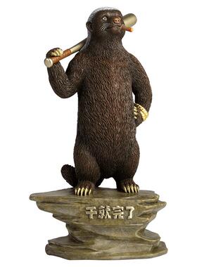 铜师傅《干就完了》摆件