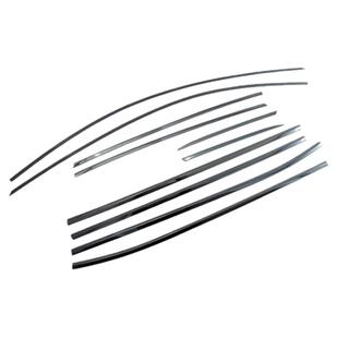 比亚迪元PLUS车窗饰条钢琴黑黑化车窗亮条尾灯武士黑黑化件