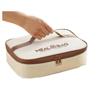 铝箔手拎饭兜扁平饭盒手提包便当袋子儿童带饭保温袋饭包装小学生