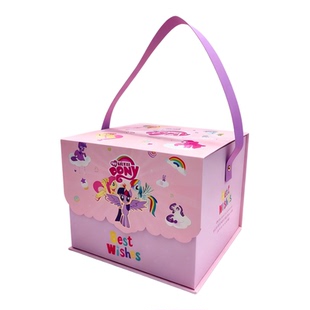 伴手礼卡通可爱小马宝莉hellokitty蛋仔礼品盒生日空包装盒高级感