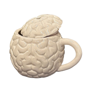 猎奇小众恐怖人脑花杯陶瓷马克杯万圣节恶搞整蛊生日礼物喝水杯子