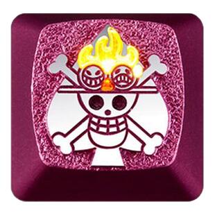 ZOMO官方航海王正版金属键帽大妈路飞海军适配客制化机械磁轴键盘