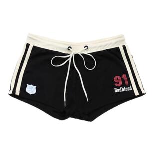 韩国badblood宁艺卓同款抽绳短裤女休闲运动辣妹热裤健身平角裤夏