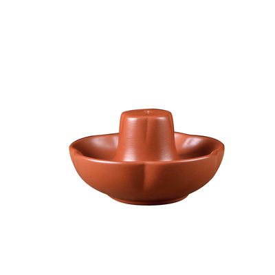 老安顺潮州中式朱泥茶壶盖置盖托