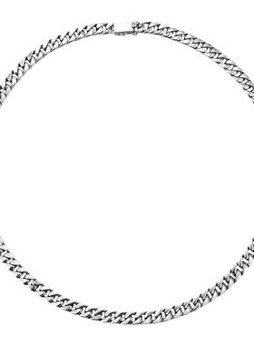 KREAM纯银古巴项链男女