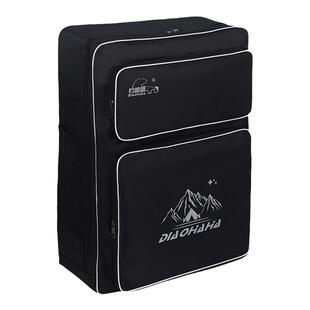 2025新款骑士钓椅包牛津布渔具包多功能双肩包轻便大容量钓椅背包