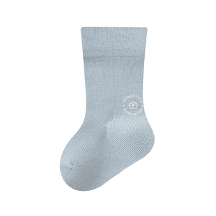 纯棉袜子婴儿春秋新生儿宝宝中筒袜男童女童A类无骨松口不勒初生