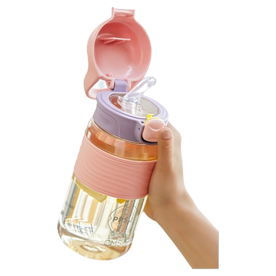 德国吸管杯孕妇产妇专用ppsu高颜值外出便携带刻度糖耐躺着喝水杯