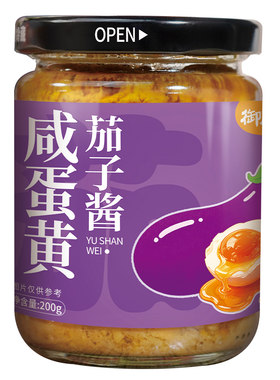 咸蛋黄茄子拌饭酱红心咸蛋黄瓶装