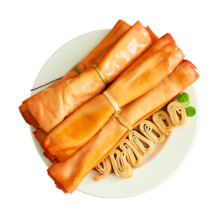 沟帮子尹家 香熏豆卷180g*4袋装 锦州特产干豆腐卤水豆皮鸡汤豆腐