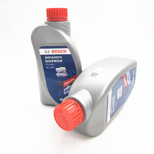 汽车摩托车博世DOT4刹车油碟刹离合器制动液 1L装 原装正品带防伪