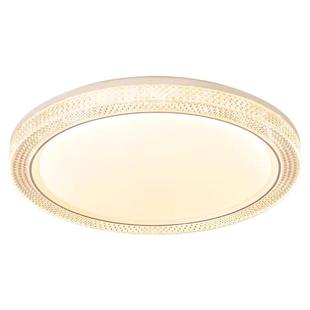 新款主卧室灯吸顶灯现代简约房间灯圆形法式轻奢水晶网红爆款灯具