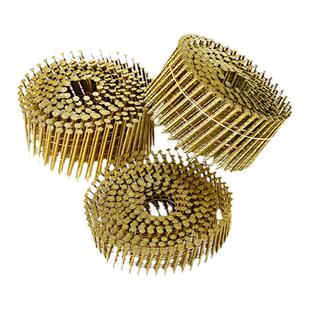 美特国标气动卷钉枪钉子木托盘钉子光杆螺纹卷钉排钉子大盘圈钉