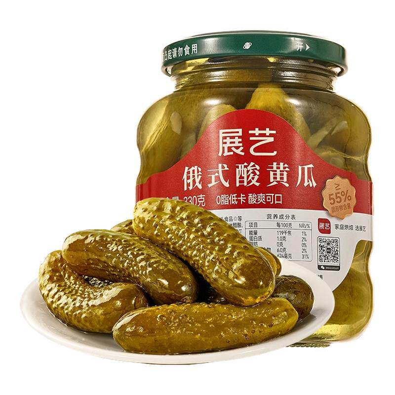 展艺正宗俄式酸黄瓜下饭菜