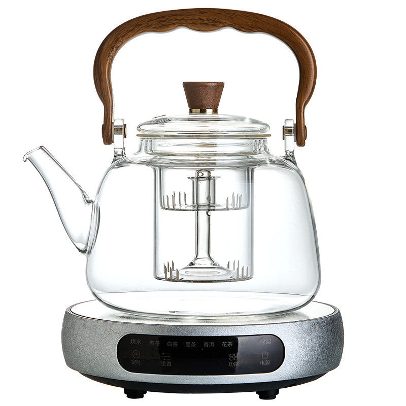 玻璃煮茶壶电陶炉2026新款煮茶器耐高温大容量烧水茶壶套装煮茶