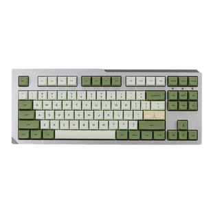 Matcha抹茶热升华PBT俄文日文韩文字根机械键盘键帽XDA球帽小全套