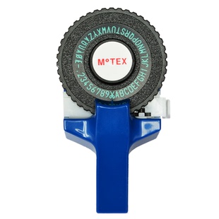 韩国motexE101加轮版迷你手动打字机刻字机手账diy抖音标签打印机