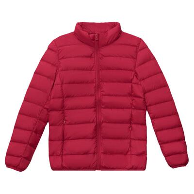 立领轻薄羽绒服女冬季鸭绒外套