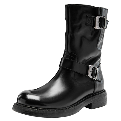 NineWest/玖熙真皮马丁靴女