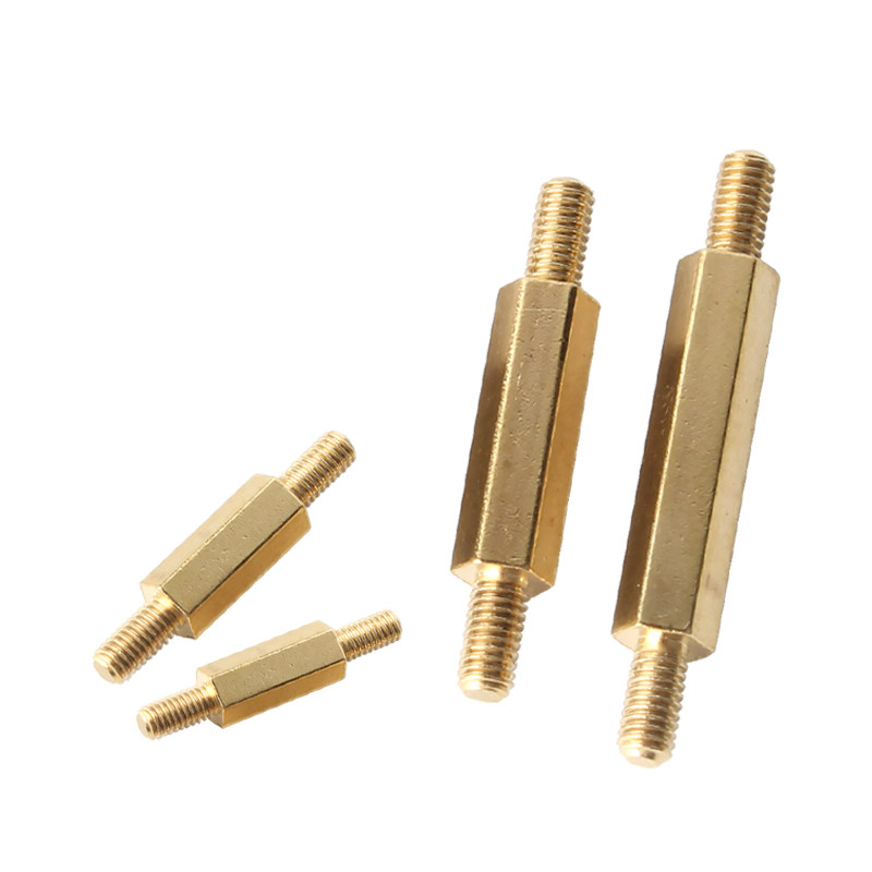 【可开专票】伟达高双头六角铜柱