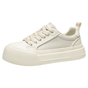 高级感潮牌时尚百搭休闲小白鞋男款板鞋2026春季新款厚底增高男鞋