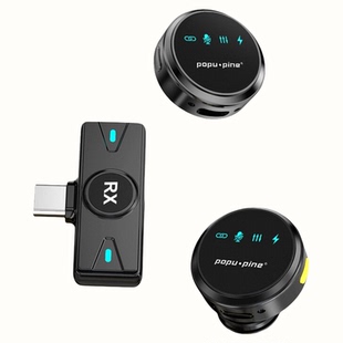 无线麦克风领夹式收音麦直播主录音设备夹领式手机拍视频口播专用