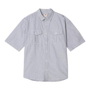 【商场同款】Levi's李维斯26春夏新款男士复古工装短袖衬衫005GI