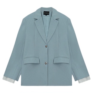 利达NEW DADADA【静雅甜柔】春首发气质时尚百搭休闲西装DS1189