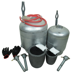 小型金属熔炉1400度化铜金银铝铸造首饰打金专用2kg4kg熔金炉设备