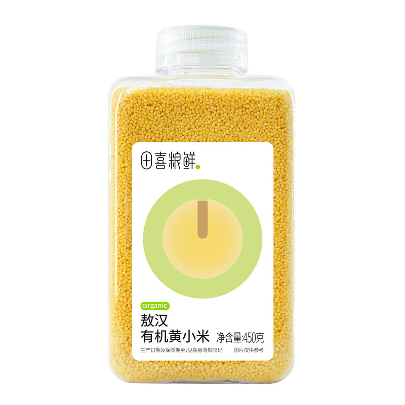 田喜粮鲜有机敖汉黄小米450g