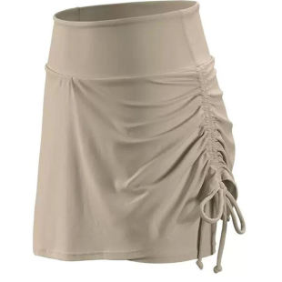 新款抽绳提臀假两件防走光瑜珈短裙高腰收腹健身短裤速干运动裙女