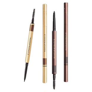 屈臣氏谜瑞可MAKEUPMIRACLE纤细勾勒眉粉笔灰黑0.08g立体三角眉笔