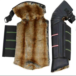 摩托车防寒加厚保暖长款男女通用电动电瓶车护膝骑行挡风冬天护腿