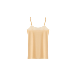 粉底液吊带打底裙隐形叠穿内衬裙夏薄款冰丝无痕防走光内搭中长款