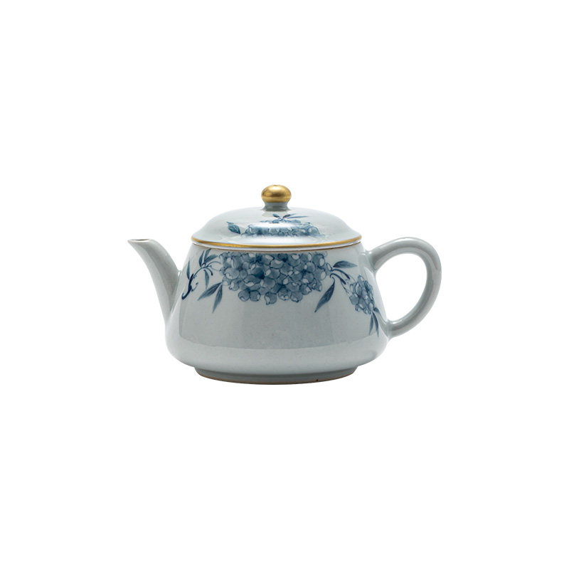 寻心复古陶瓷手绘茶壶