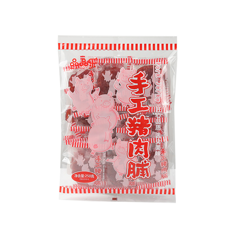 闽南特产品品乐250G手工蜜汁猪肉脯猪腿肉猪肉干美味肉类零食