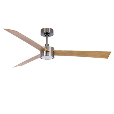 Lucci Air Climate IV极简设计木色52寸吊扇灯客厅卧室一体风扇灯