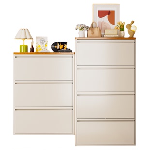 安居客入户门超薄鞋柜大容量多层超大翻斗柜15cm窄门玄关一体靠墙