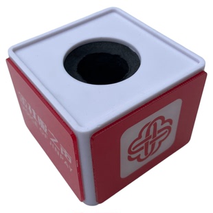 话筒台标logo牌定做麦克风套直播新闻采访麦标广告牌话筒盒子定制