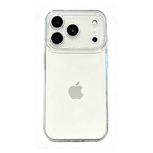手机壳简约高级感适用苹果1717promax透明轻薄iphone16新款ip13保护套1514pro全包防摔12promax硅胶11镜头
