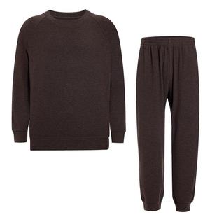 爱慕先生25秋冬1号舒适服睡衣男圆领长袖长裤家居套装NS43M641