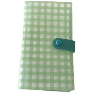 奶油华夫格子韩国ins风3寸拍立得相册240卡位 追星照片小卡收纳册