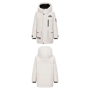 雪中飞童装儿童羽绒服男童2025新款大女童冬季中长款加厚滑雪外套