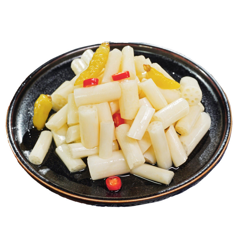 洪湖泡藕带藕尖藕节泡菜下饭菜