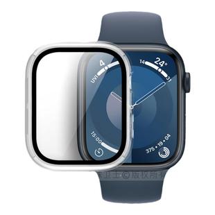 猩球卫士适用苹果手表Apple Watch Series10手表壳钢化膜Ultra2壳膜一体iWatch S10保护壳42/46mm全屏覆盖新